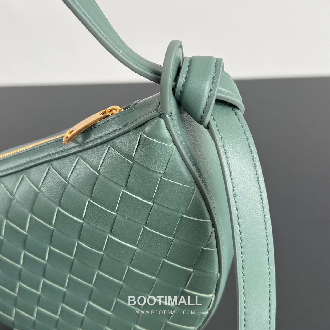 Bottega Veneta Mini Sunrise Intrecciato Nappa Leather Shoulder Bag 보테가베네타 미니 선라이즈 인트레치아토 나파 숄더백 23cm 5