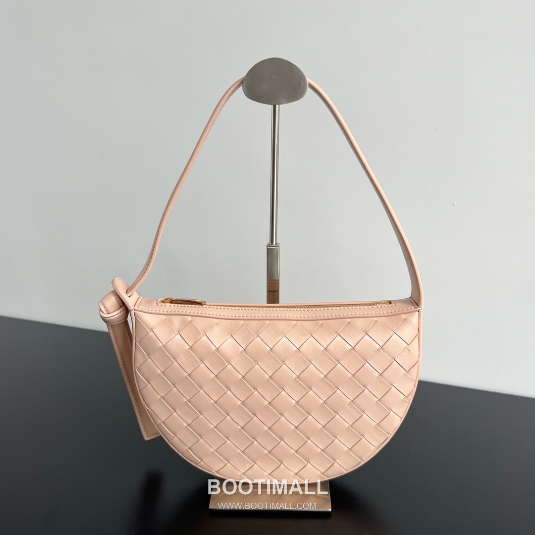 Bottega Veneta Mini Sunrise Intrecciato Nappa Leather Shoulder Bag 보테가베네타 미니 선라이즈 인트레치아토 나파 숄더백 23cm 1