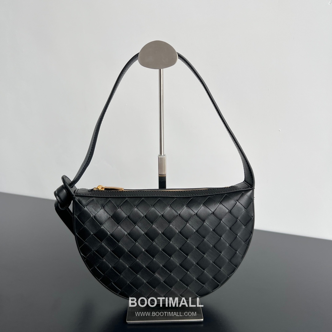Bottega Veneta Mini Sunrise Intrecciato Nappa Leather Shoulder Bag 보테가베네타 미니 선라이즈 인트레치아토 나파 숄더백 23cm 1