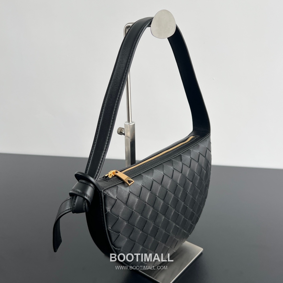 Bottega Veneta Mini Sunrise Intrecciato Nappa Leather Shoulder Bag 보테가베네타 미니 선라이즈 인트레치아토 나파 숄더백 23cm 2