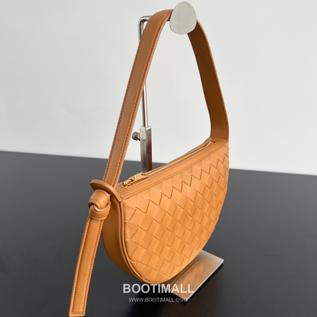 Bottega Veneta Mini Sunrise Intrecciato Nappa Leather Shoulder Bag 보테가베네타 미니 선라이즈 인트레치아토 나파 숄더백 23cm 2