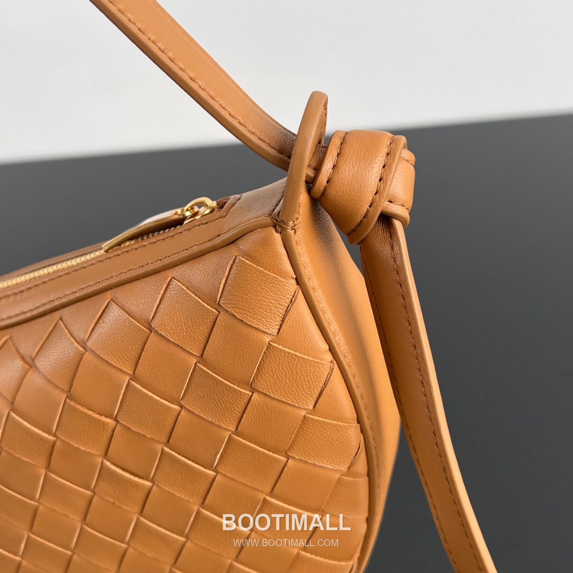 Bottega Veneta Mini Sunrise Intrecciato Nappa Leather Shoulder Bag 보테가베네타 미니 선라이즈 인트레치아토 나파 숄더백 23cm 5