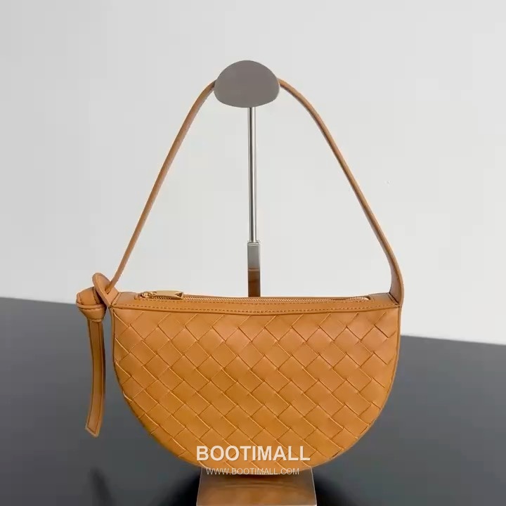 Bottega Veneta Mini Sunrise Intrecciato Nappa Leather Shoulder Bag 보테가베네타 미니 선라이즈 인트레치아토 나파 숄더백 23cm 11