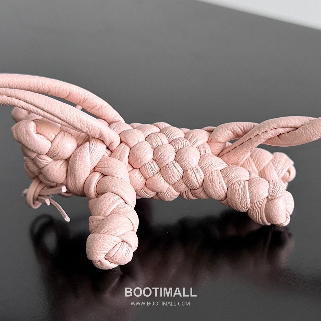 Bottega Veneta Intrecciato Leather Cat Charm 보테가 베네타 인트레치아토 레더 캣 참 5