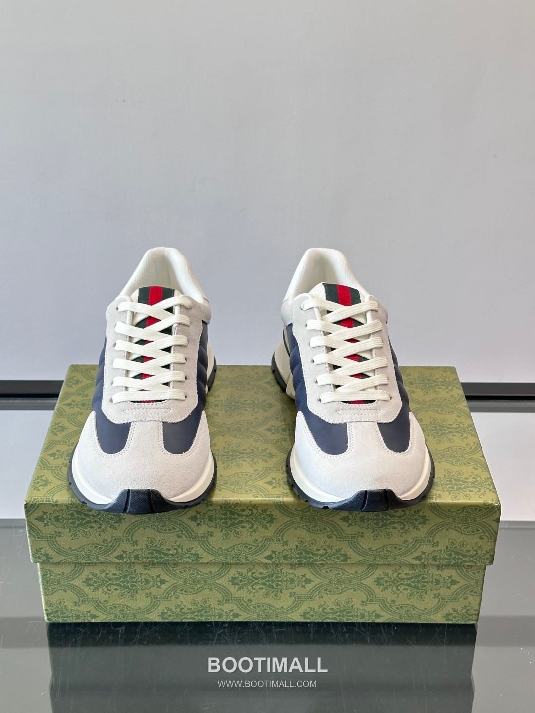 Gucci Screener Leather Fabric Low Sneakers 구찌 스크리너 레더 패브릭 로우 스니커즈 2