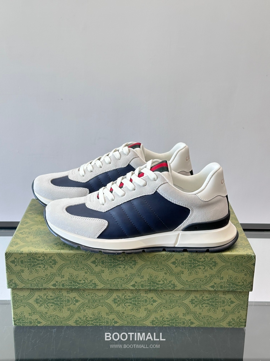 Gucci Screener Leather Fabric Low Sneakers 구찌 스크리너 레더 패브릭 로우 스니커즈 3