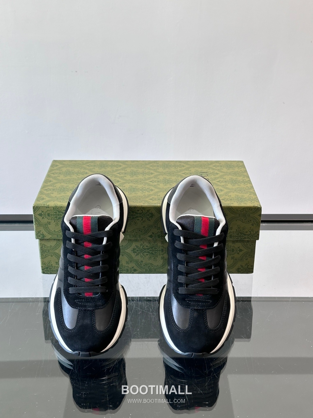 Gucci Screener Leather Fabric Low Sneakers 구찌 스크리너 레더 패브릭 로우 스니커즈 6