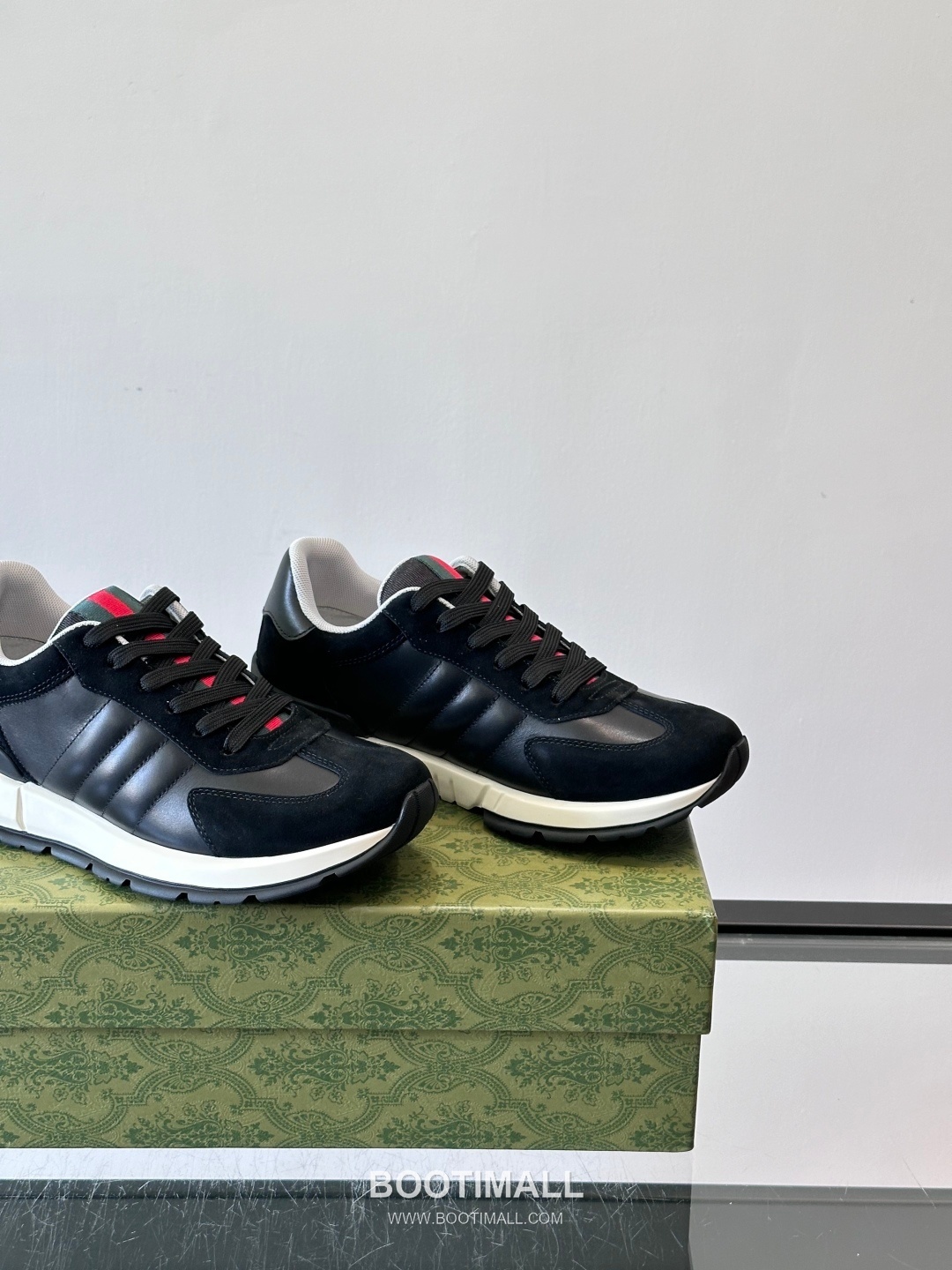 Gucci Screener Leather Fabric Low Sneakers 구찌 스크리너 레더 패브릭 로우 스니커즈 7