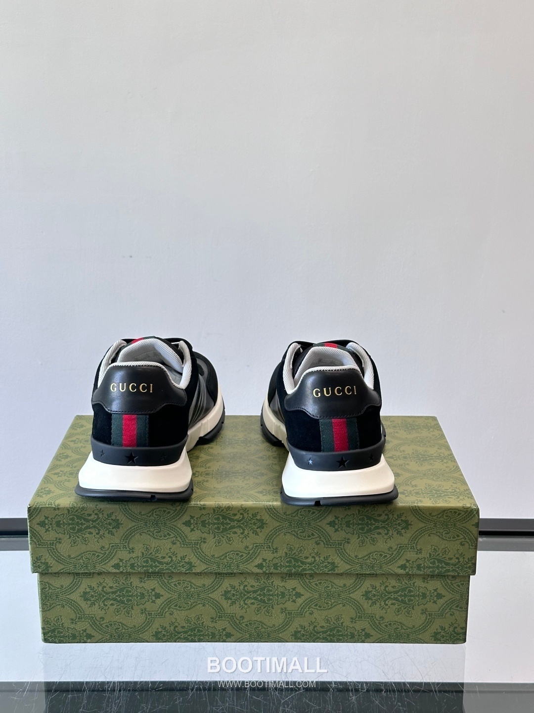 Gucci Screener Leather Fabric Low Sneakers 구찌 스크리너 레더 패브릭 로우 스니커즈 8