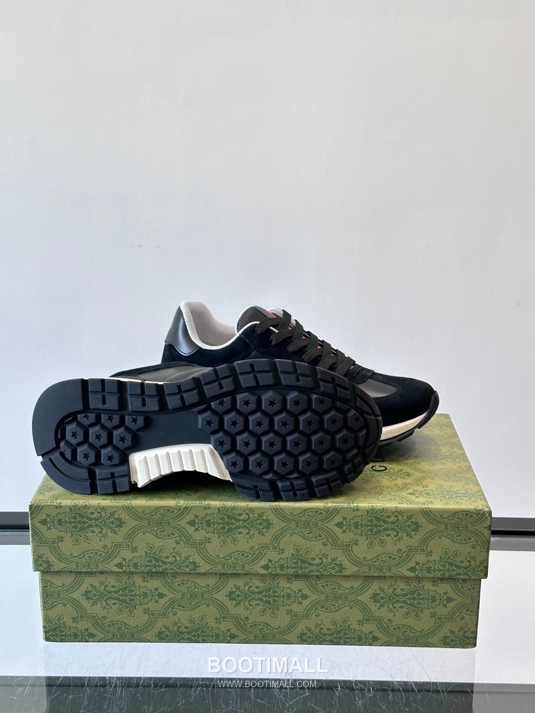 Gucci Screener Leather Fabric Low Sneakers 구찌 스크리너 레더 패브릭 로우 스니커즈 9