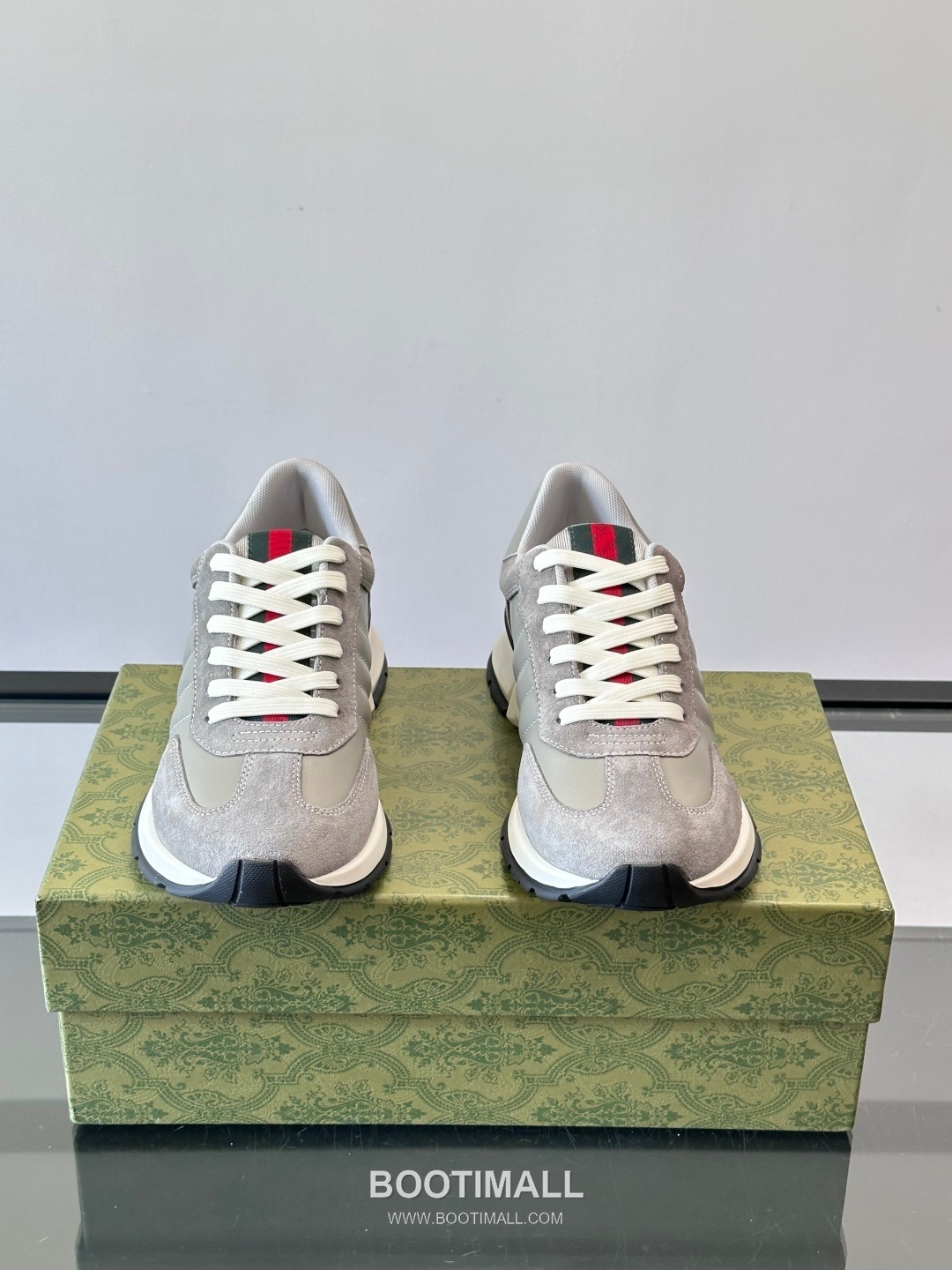 Gucci Screener Leather Fabric Low Sneakers 구찌 스크리너 레더 패브릭 로우 스니커즈 2