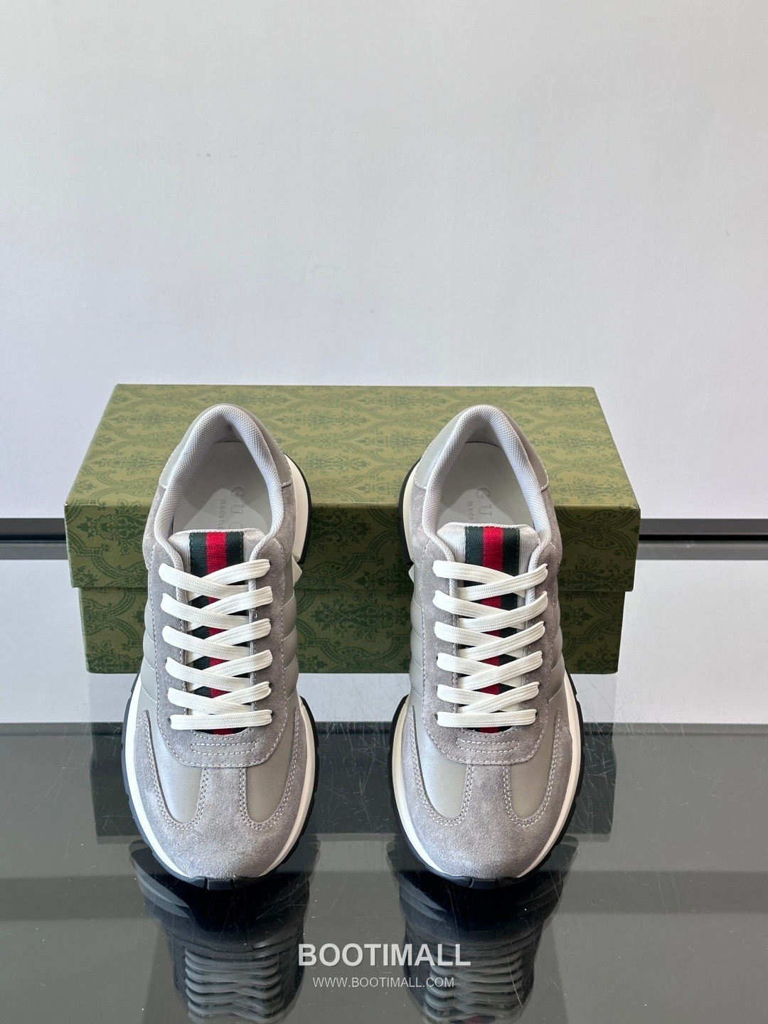 Gucci Screener Leather Fabric Low Sneakers 구찌 스크리너 레더 패브릭 로우 스니커즈 6