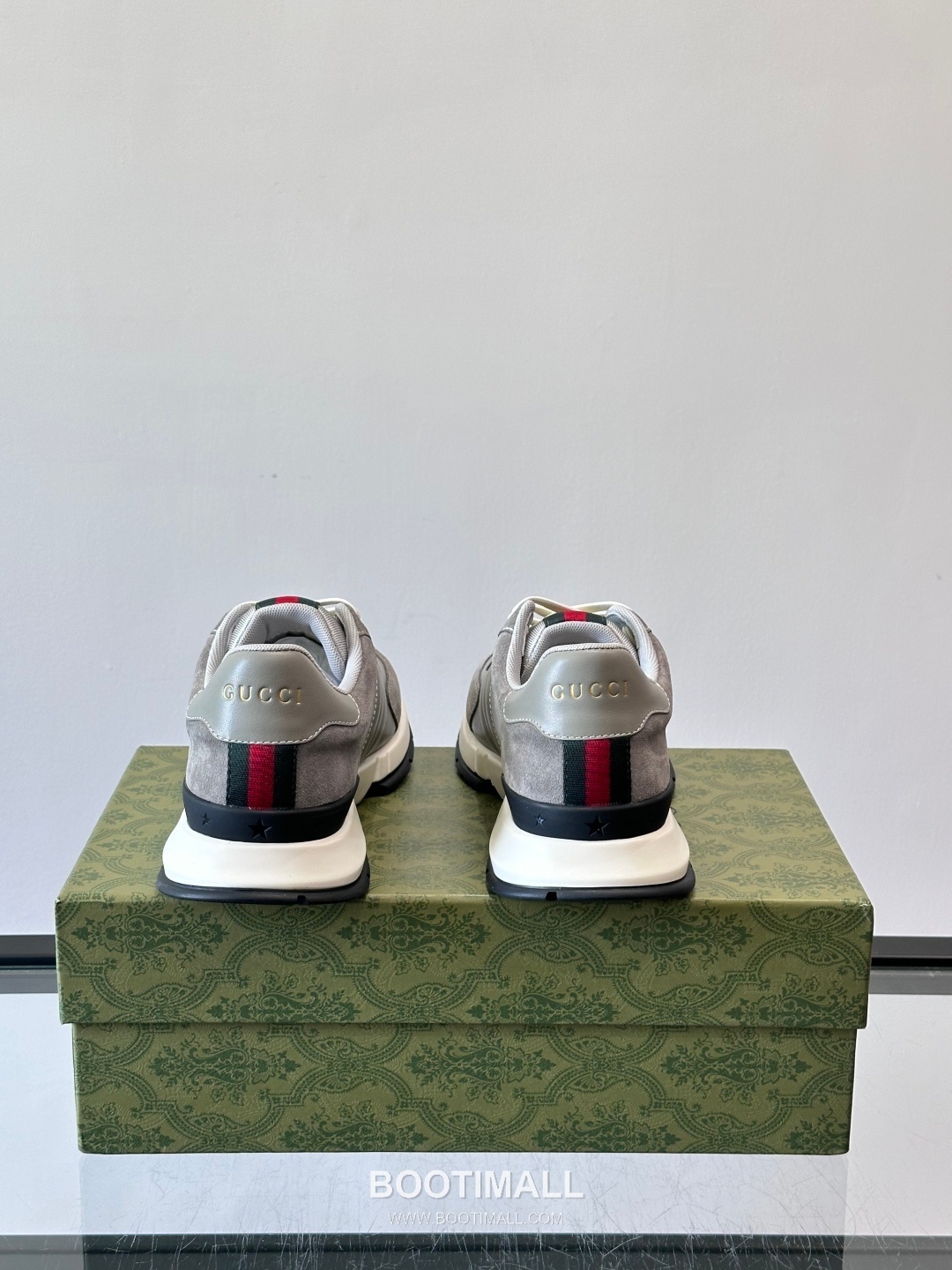 Gucci Screener Leather Fabric Low Sneakers 구찌 스크리너 레더 패브릭 로우 스니커즈 8