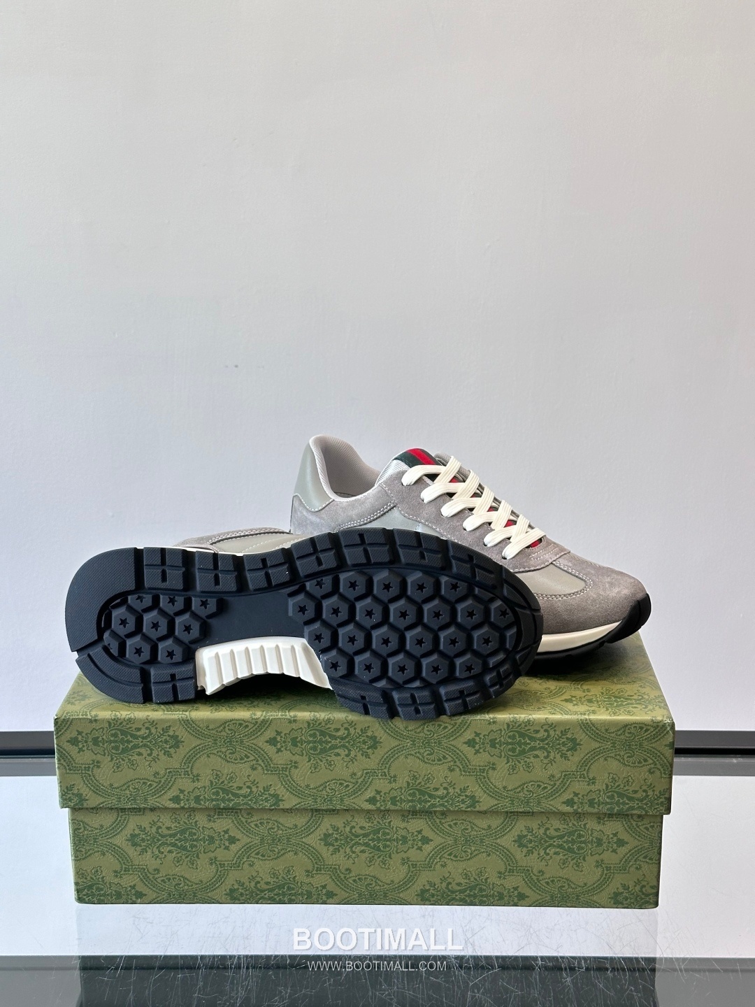 Gucci Screener Leather Fabric Low Sneakers 구찌 스크리너 레더 패브릭 로우 스니커즈 9