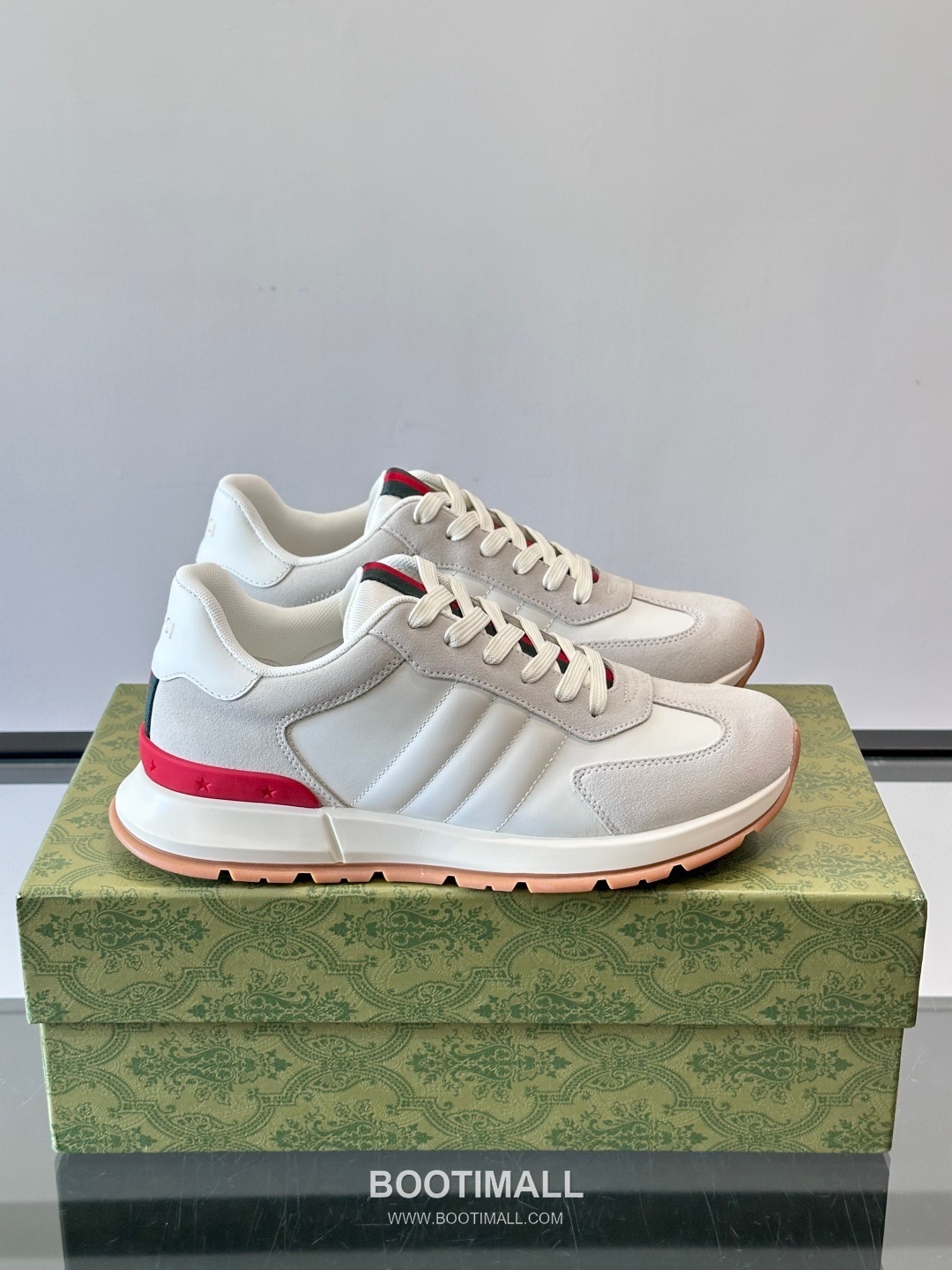 Gucci Screener Leather Fabric Low Sneakers 구찌 스크리너 레더 패브릭 로우 스니커즈 1