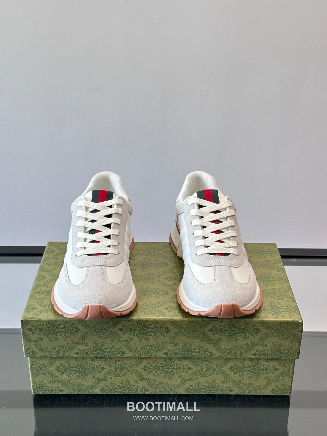 Gucci Screener Leather Fabric Low Sneakers 구찌 스크리너 레더 패브릭 로우 스니커즈 2