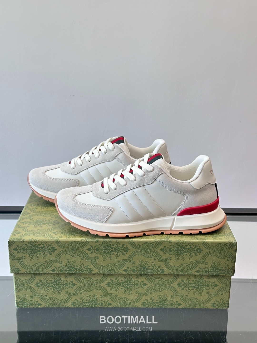 Gucci Screener Leather Fabric Low Sneakers 구찌 스크리너 레더 패브릭 로우 스니커즈 3