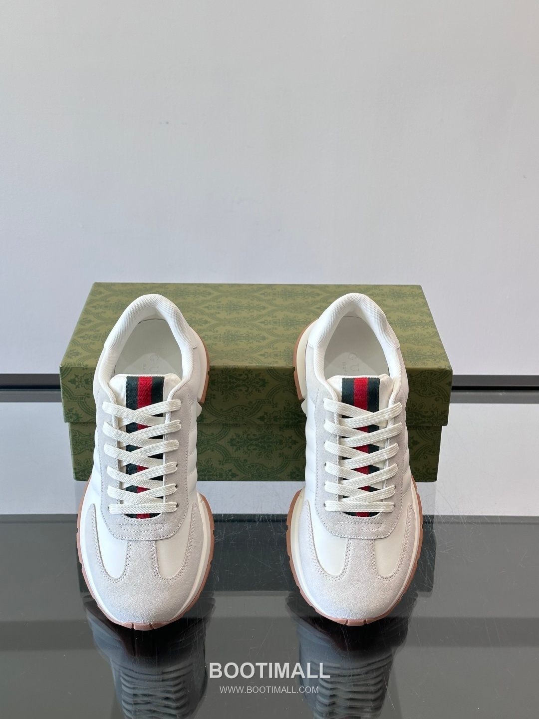Gucci Screener Leather Fabric Low Sneakers 구찌 스크리너 레더 패브릭 로우 스니커즈 6
