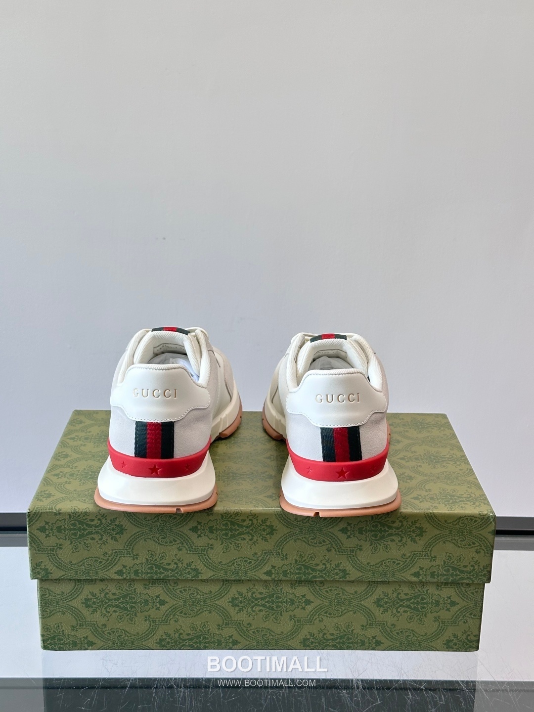 Gucci Screener Leather Fabric Low Sneakers 구찌 스크리너 레더 패브릭 로우 스니커즈 8