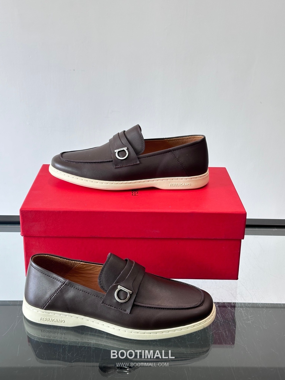 Salvatore Ferragamo Gancini Leather Driver Loafers 살바토레 페라가모 간치니 레더 드라이빙 로퍼 4