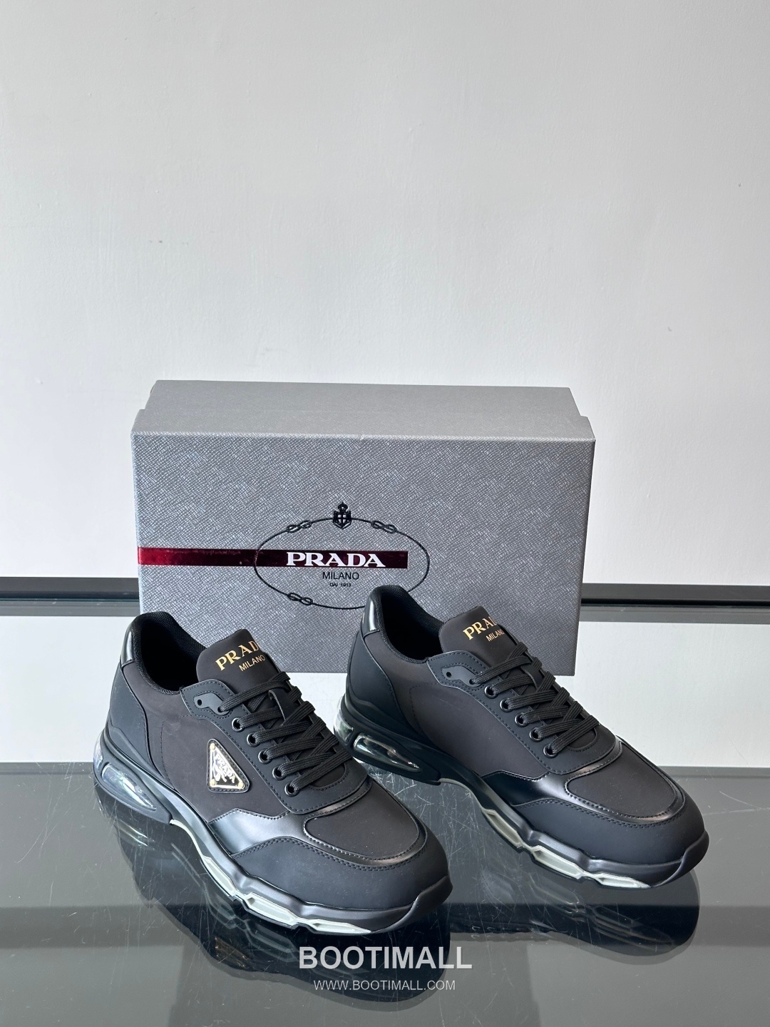 Prada America’s Cup Leather Low Sneakers 프라다 아메리카컵 레더 로우 스니커즈 5
