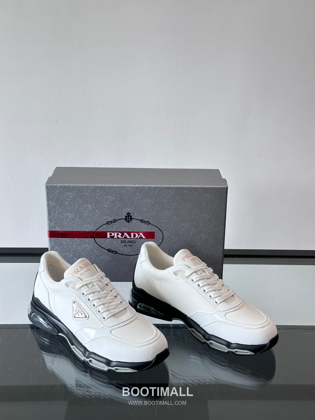 Prada America’s Cup Leather Low Sneakers 프라다 아메리카컵 레더 로우 스니커즈 5