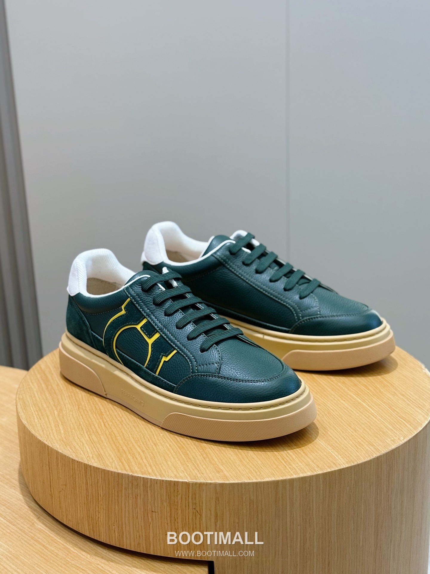 Salvatore Ferragamo Gancini Mesh Leather Low Sneakers 살바토레 페라가모 간치니 메쉬 레더 로우 스니커즈 3