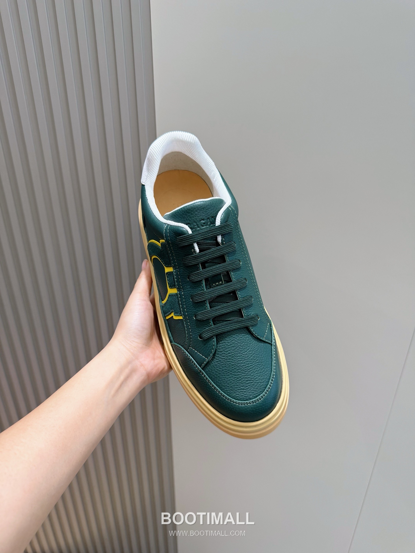 Salvatore Ferragamo Gancini Mesh Leather Low Sneakers 살바토레 페라가모 간치니 메쉬 레더 로우 스니커즈 4