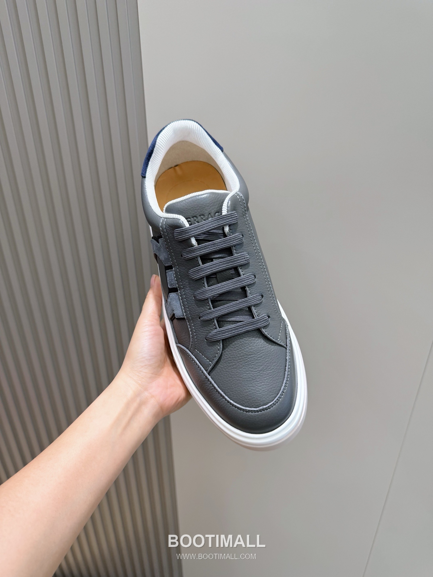 Salvatore Ferragamo Gancini Mesh Leather Low Sneakers 살바토레 페라가모 간치니 메쉬 레더 로우 스니커즈 4