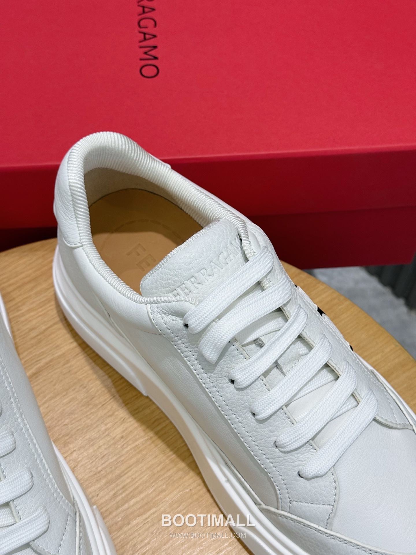Salvatore Ferragamo Gancini Mesh Leather Low Sneakers 살바토레 페라가모 간치니 메쉬 레더 로우 스니커즈 8