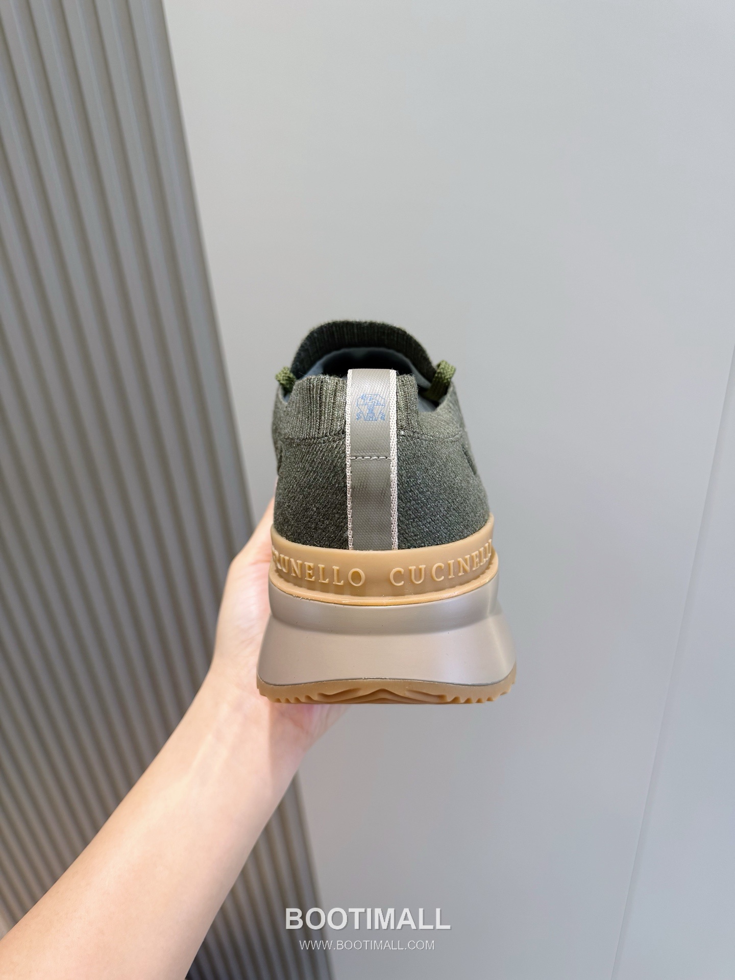 Brunello Cucinelli Knit Leather Low Sneakers 브루넬로 쿠치넬리 니트 레더 로우 스니커즈 6