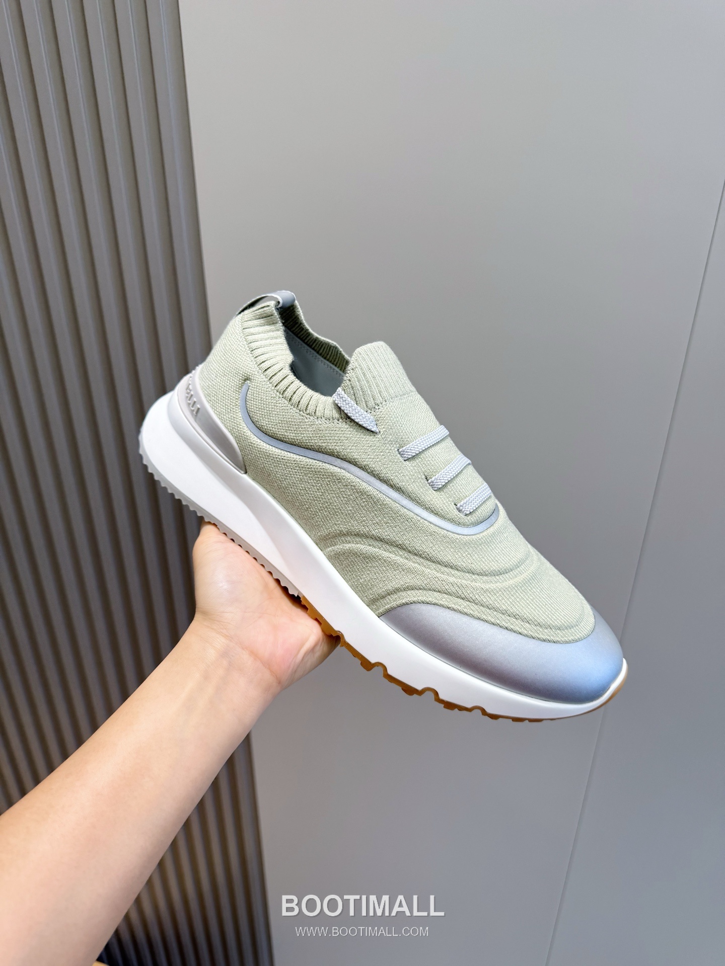 Brunello Cucinelli Knit Leather Low Sneakers 브루넬로 쿠치넬리 니트 레더 로우 스니커즈 5