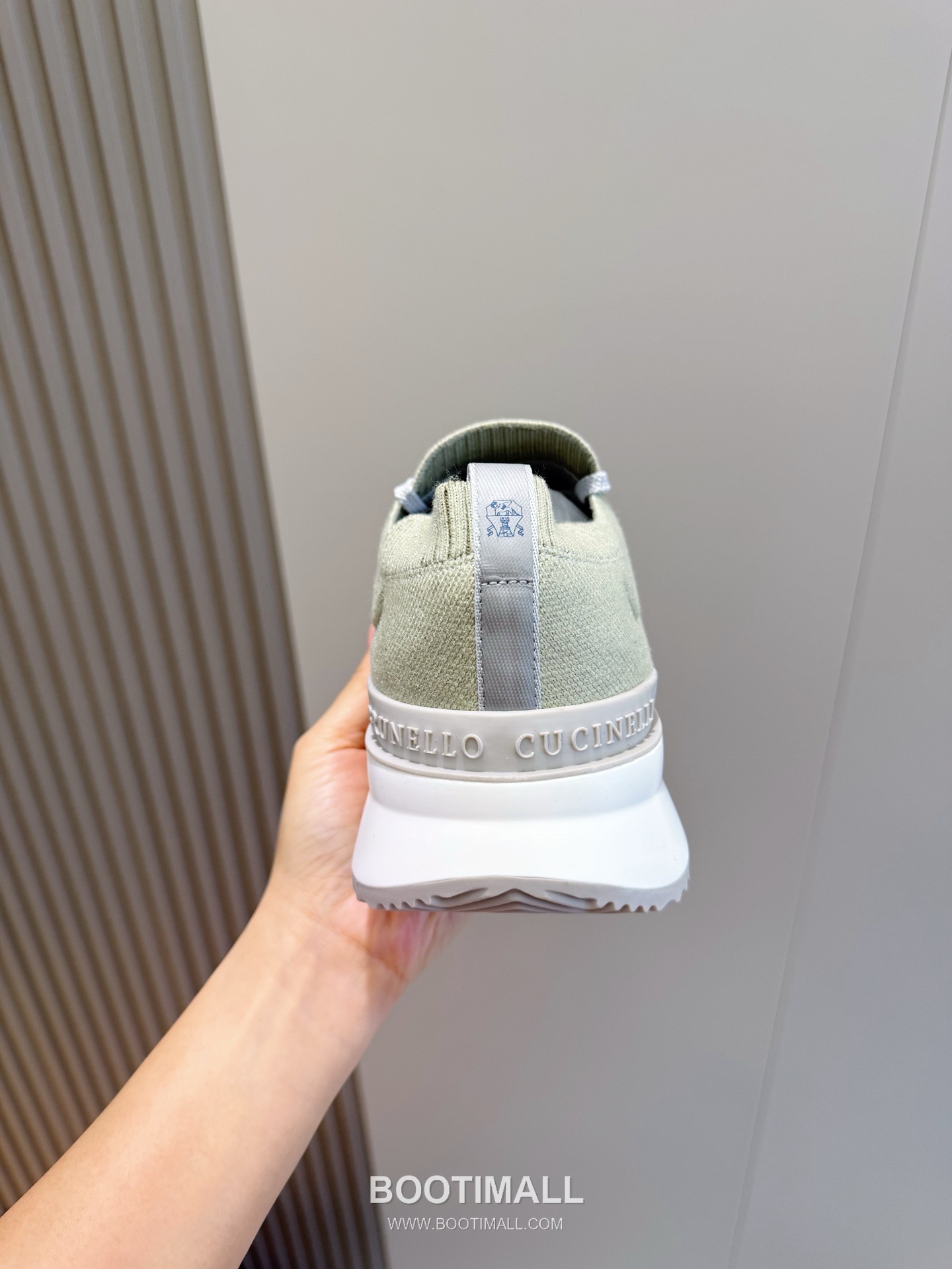 Brunello Cucinelli Knit Leather Low Sneakers 브루넬로 쿠치넬리 니트 레더 로우 스니커즈 6