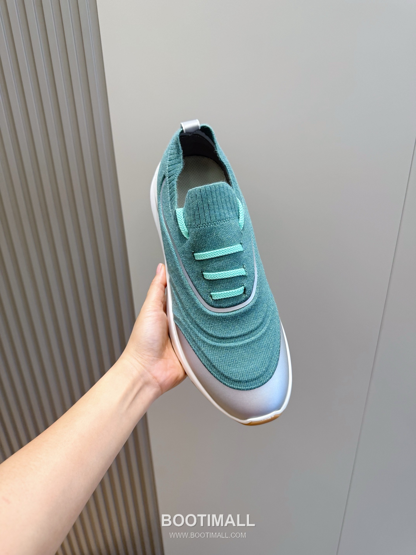 Brunello Cucinelli Knit Leather Low Sneakers 브루넬로 쿠치넬리 니트 레더 로우 스니커즈 4