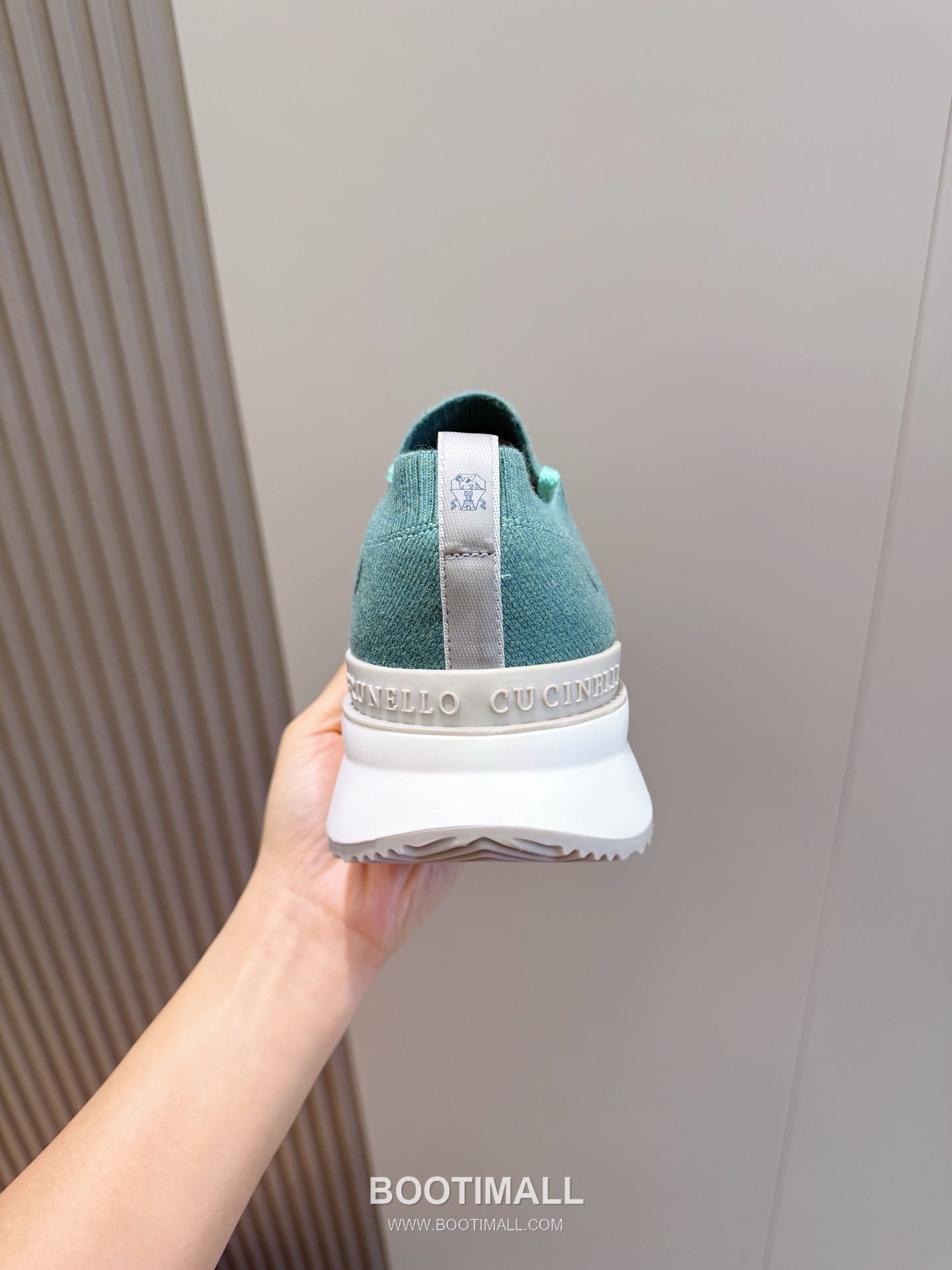 Brunello Cucinelli Knit Leather Low Sneakers 브루넬로 쿠치넬리 니트 레더 로우 스니커즈 6