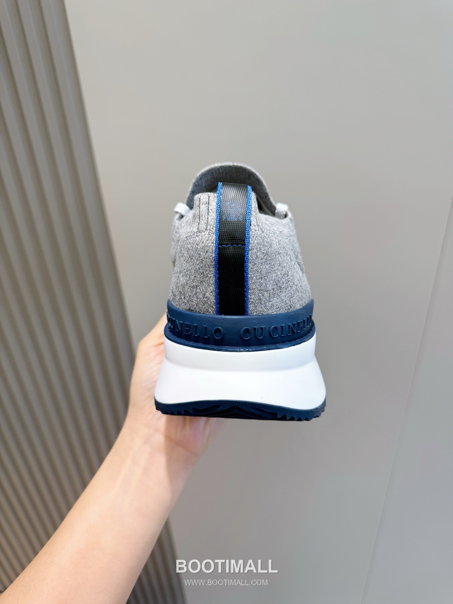 Brunello Cucinelli Knit Leather Low Sneakers 브루넬로 쿠치넬리 니트 레더 로우 스니커즈 6