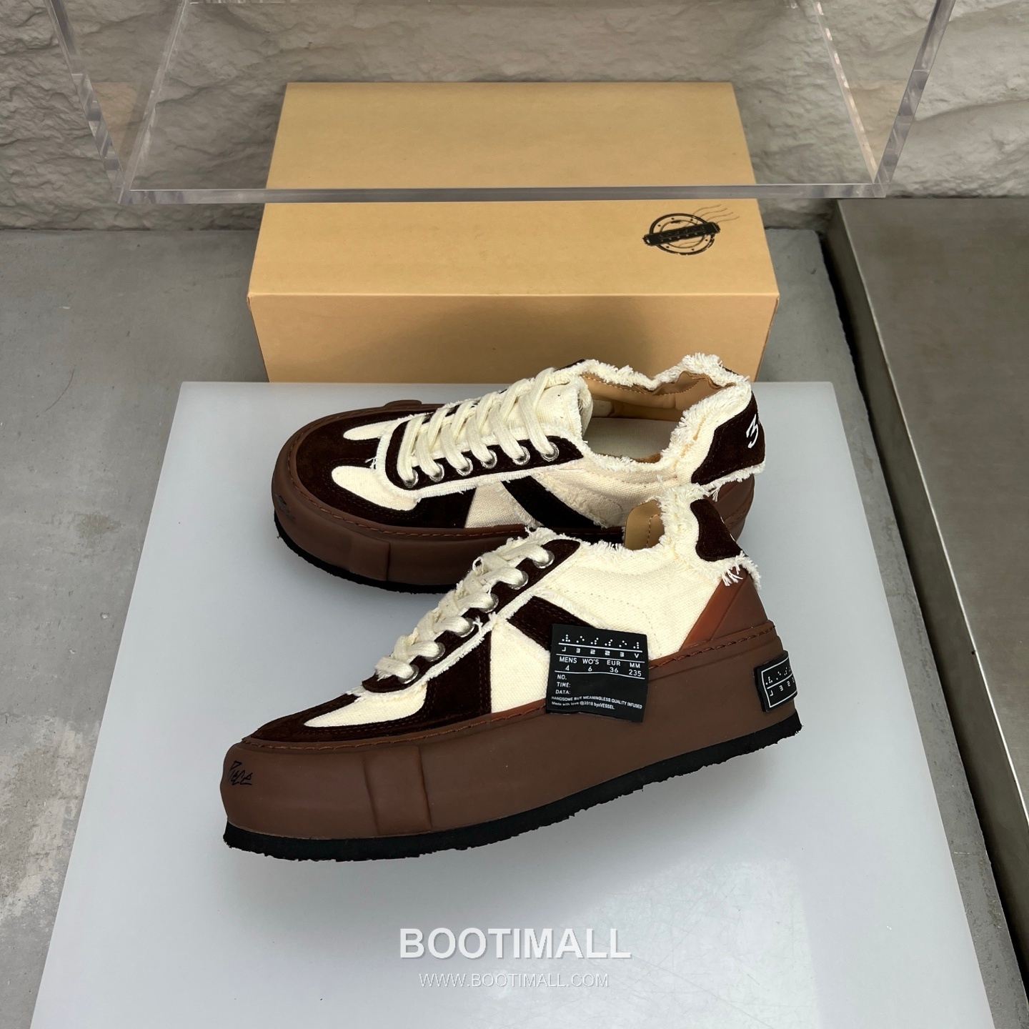 xVESSEL G.O.P Low Deconstructed Suede Sneakers 엑스베슬 G.O.P 로우 디컨스트럭티드 스웨이드 스니커즈 4