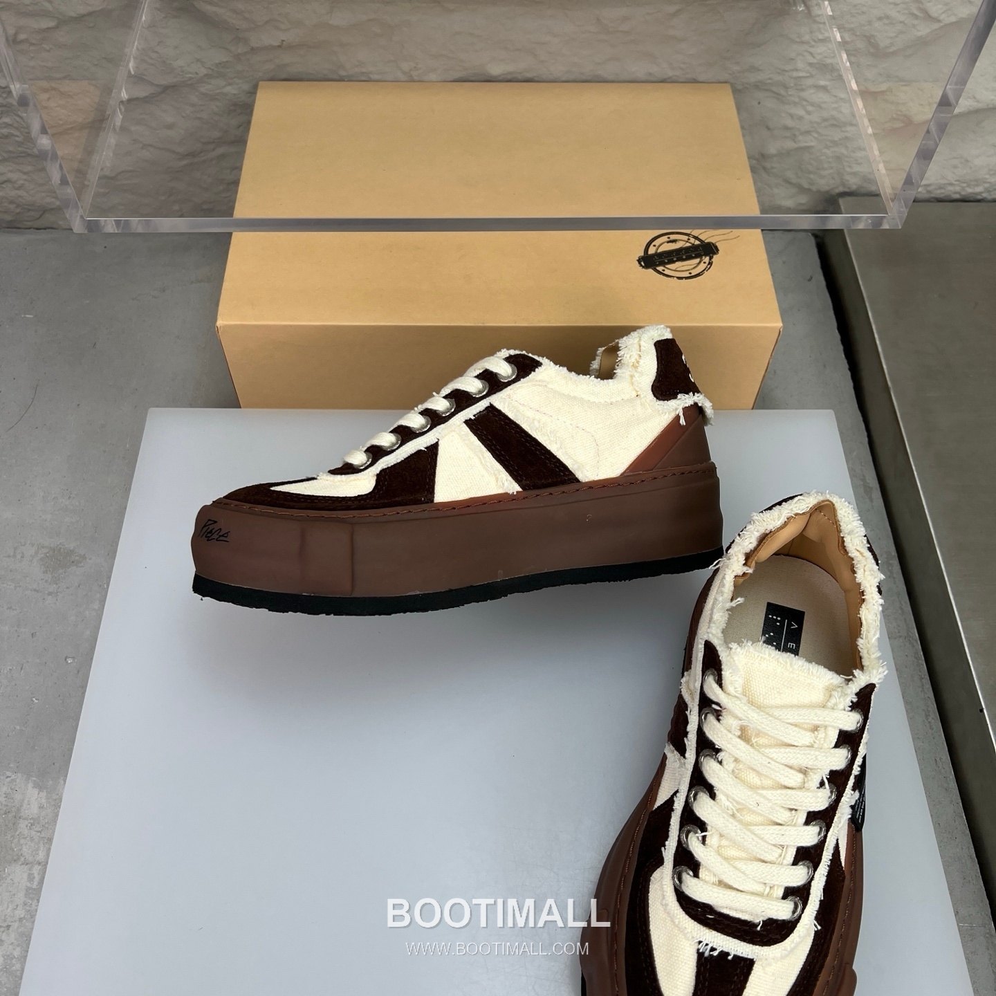 xVESSEL G.O.P Low Deconstructed Suede Sneakers 엑스베슬 G.O.P 로우 디컨스트럭티드 스웨이드 스니커즈 5