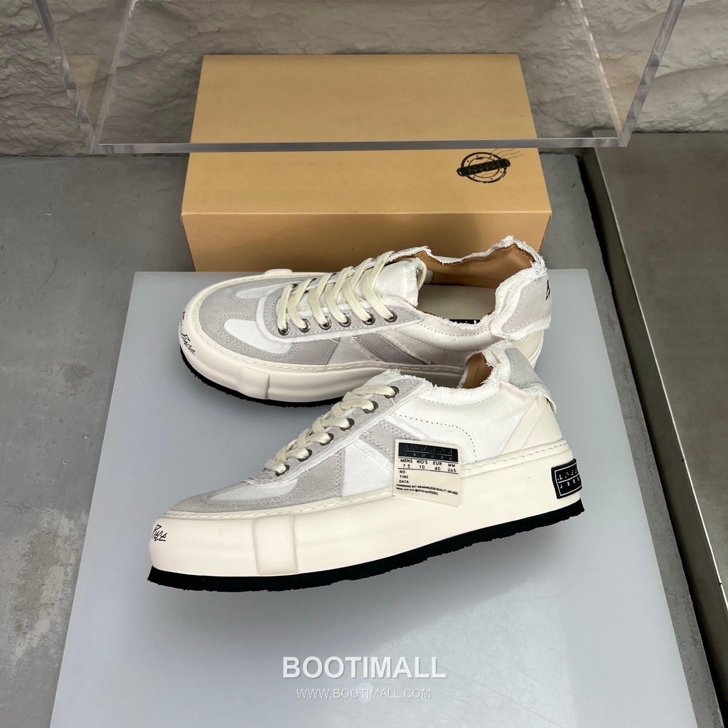 xVESSEL G.O.P Low Deconstructed Suede Sneakers 엑스베슬 G.O.P 로우 디컨스트럭티드 스웨이드 스니커즈 4