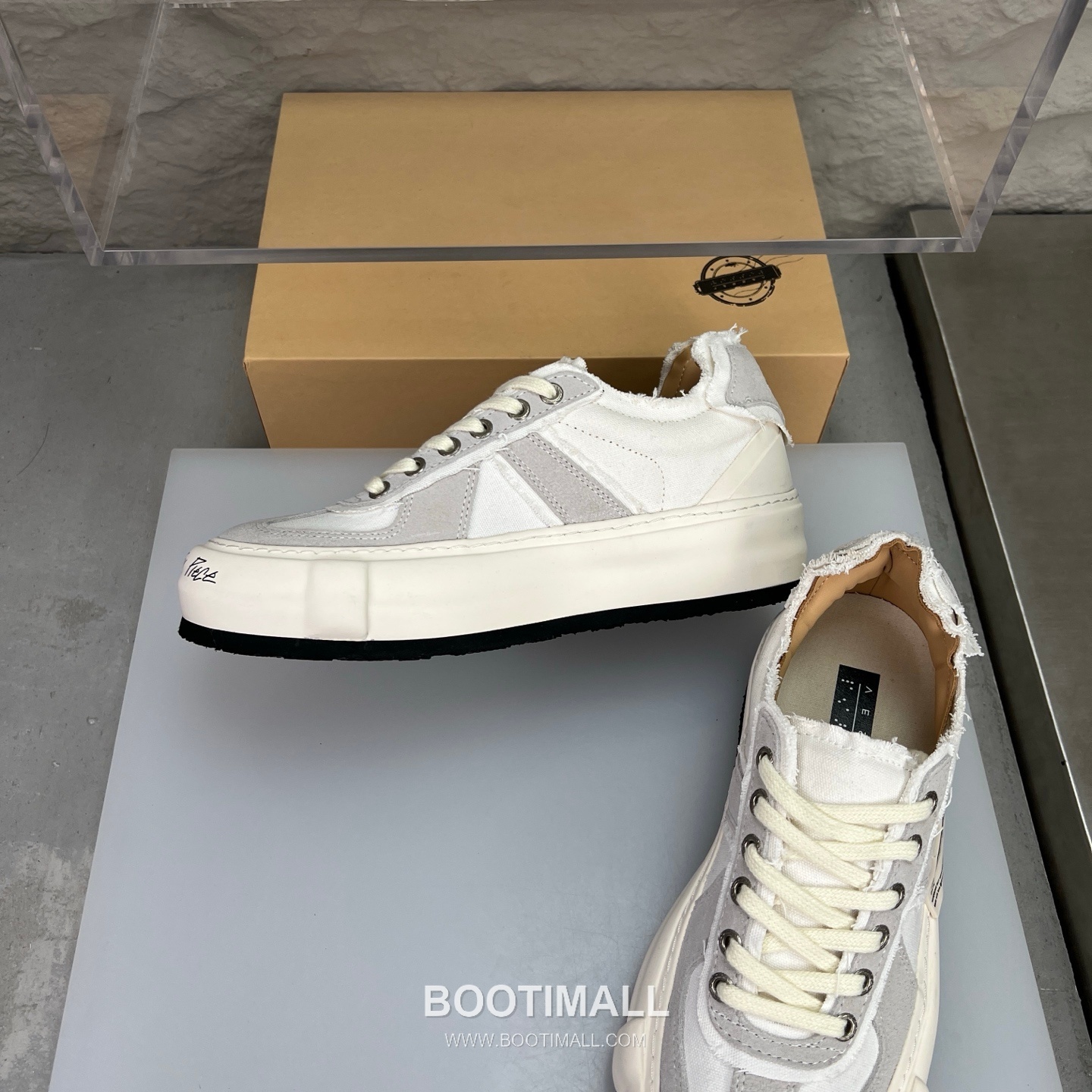 xVESSEL G.O.P Low Deconstructed Suede Sneakers 엑스베슬 G.O.P 로우 디컨스트럭티드 스웨이드 스니커즈 5