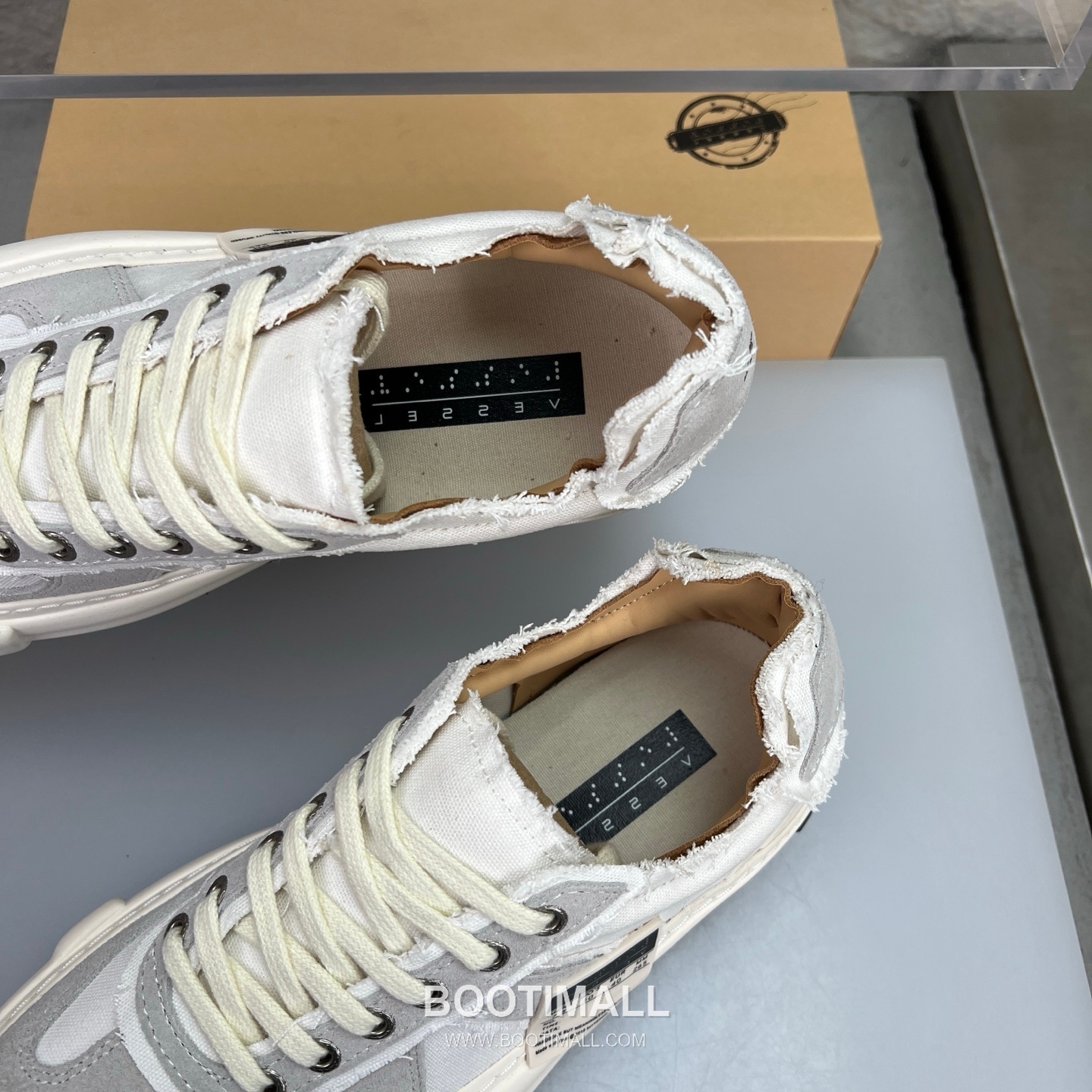 xVESSEL G.O.P Low Deconstructed Suede Sneakers 엑스베슬 G.O.P 로우 디컨스트럭티드 스웨이드 스니커즈 7