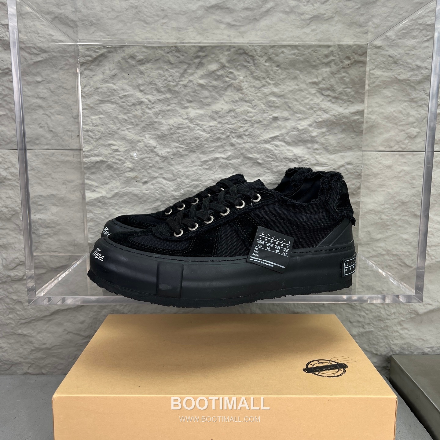 xVESSEL G.O.P Low Deconstructed Suede Sneakers 엑스베슬 G.O.P 로우 디컨스트럭티드 스웨이드 스니커즈 1