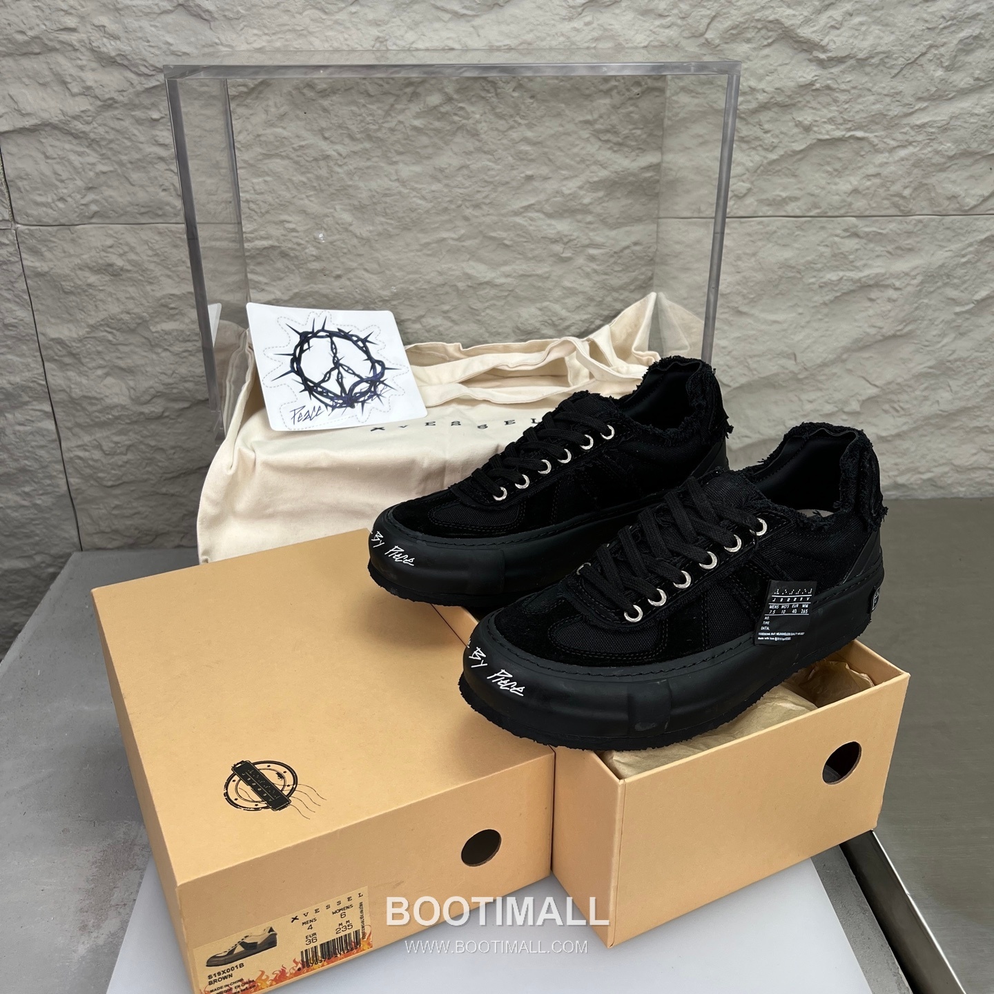 xVESSEL G.O.P Low Deconstructed Suede Sneakers 엑스베슬 G.O.P 로우 디컨스트럭티드 스웨이드 스니커즈 2