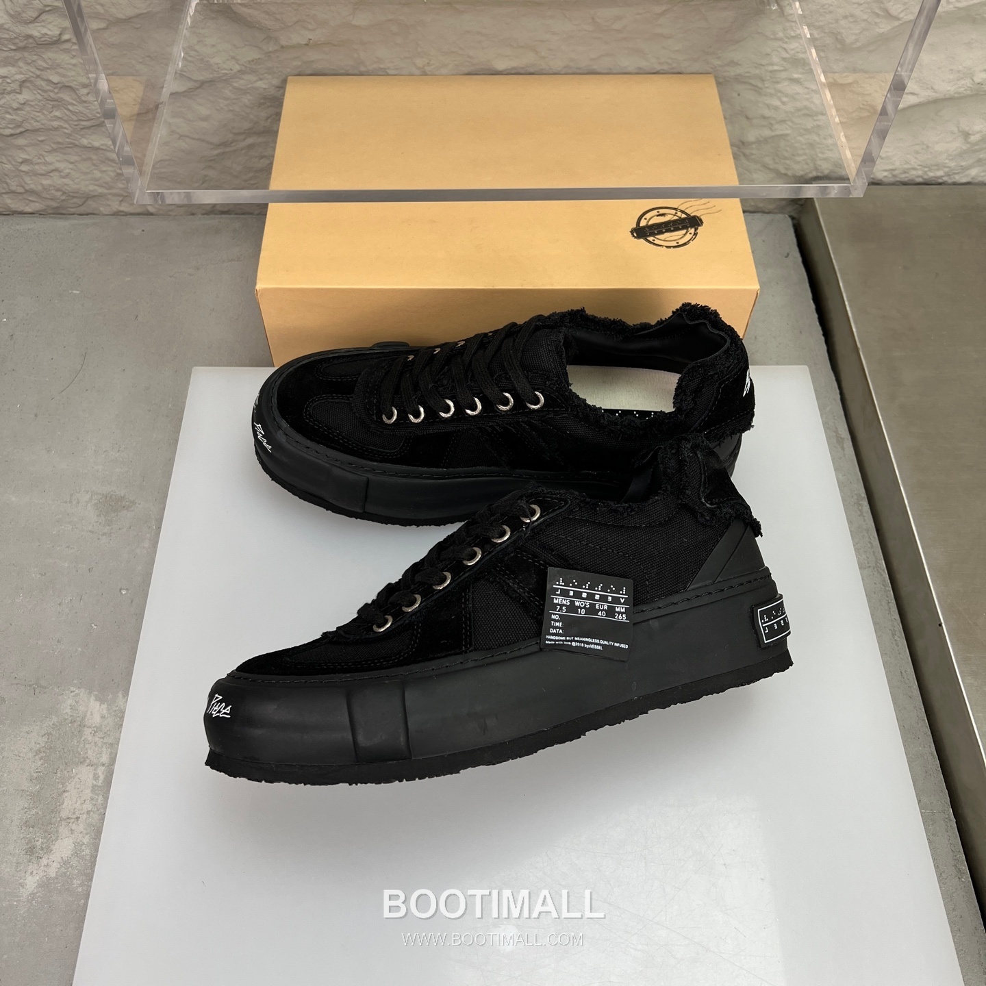 xVESSEL G.O.P Low Deconstructed Suede Sneakers 엑스베슬 G.O.P 로우 디컨스트럭티드 스웨이드 스니커즈 4