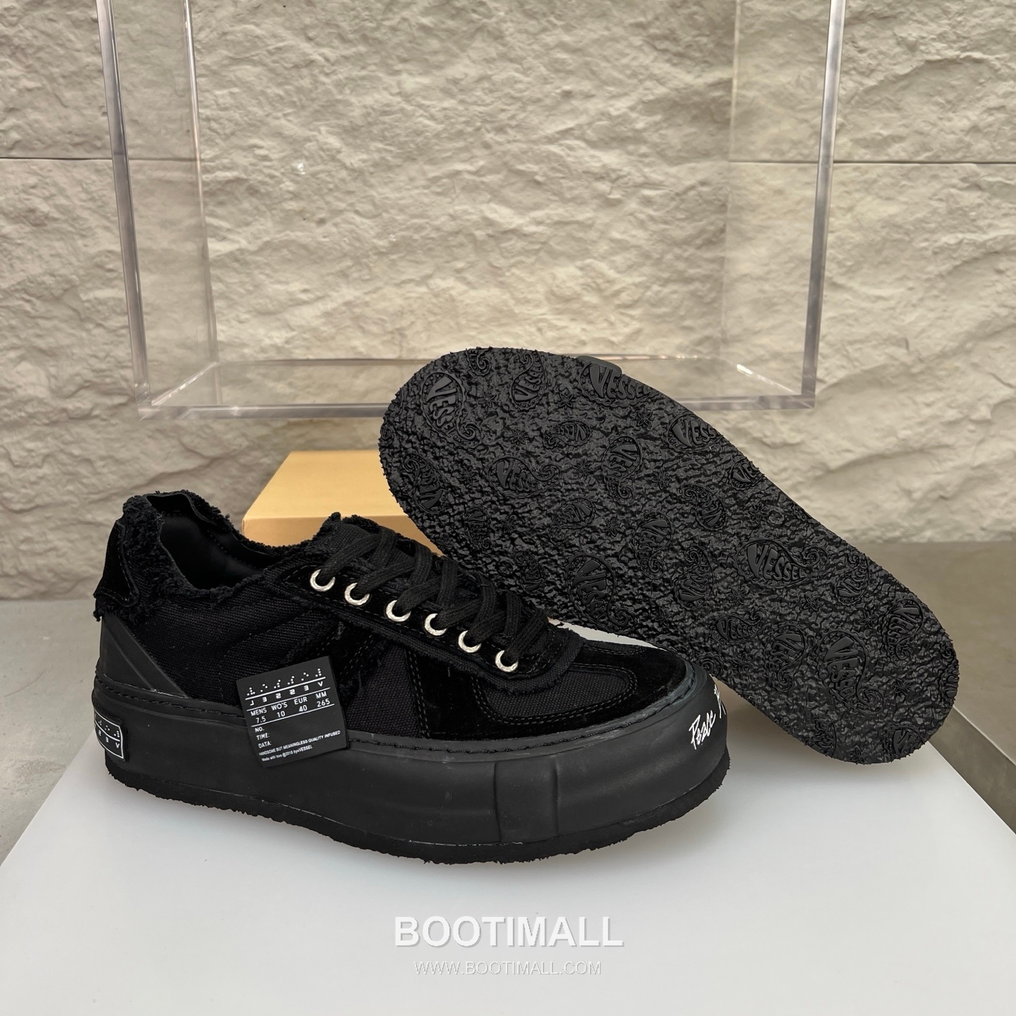 xVESSEL G.O.P Low Deconstructed Suede Sneakers 엑스베슬 G.O.P 로우 디컨스트럭티드 스웨이드 스니커즈 9