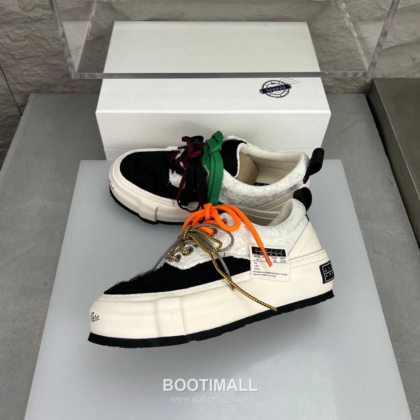 xVESSEL G.O.P Low Deconstructed Suede Sneakers 엑스베슬 G.O.P 로우 디컨스트럭티드 스웨이드 스니커즈 4