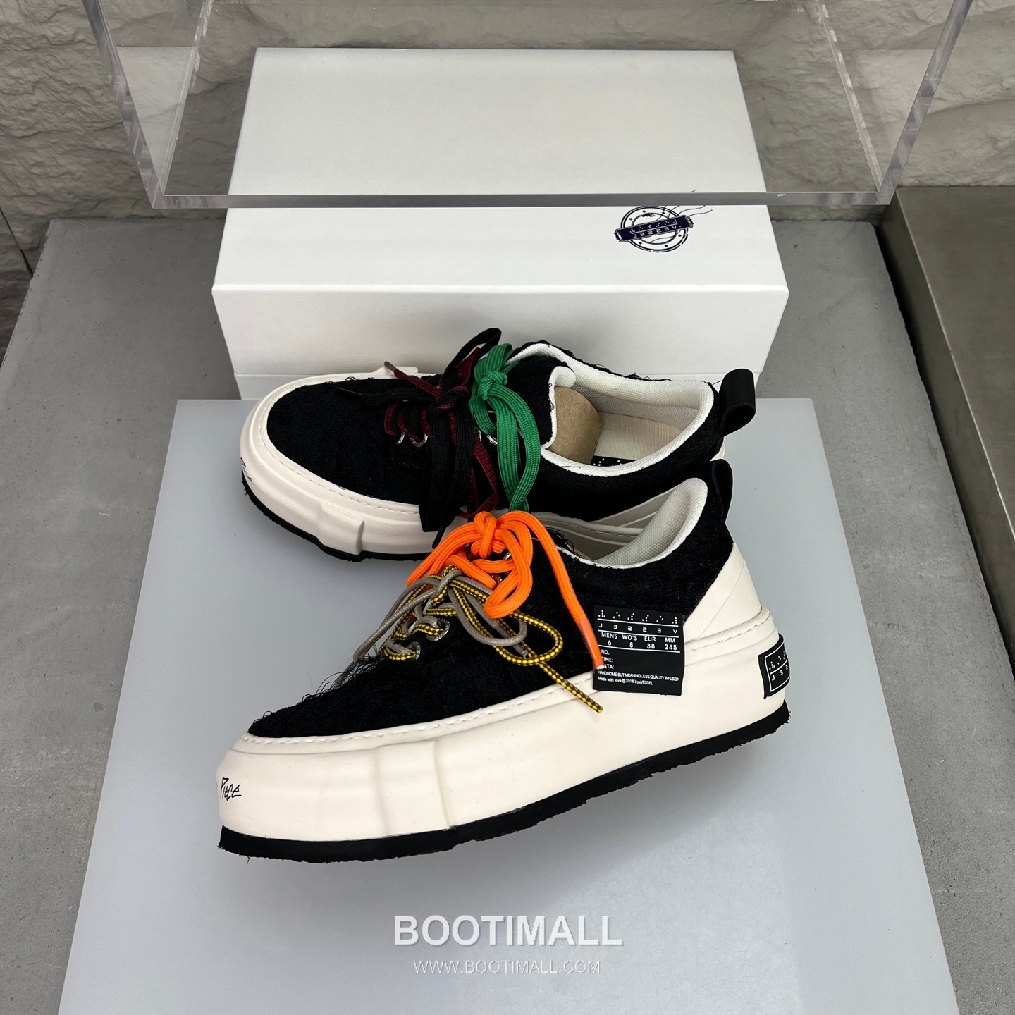 xVESSEL G.O.P Low Deconstructed Suede Sneakers 엑스베슬 G.O.P 로우 디컨스트럭티드 스웨이드 스니커즈 4