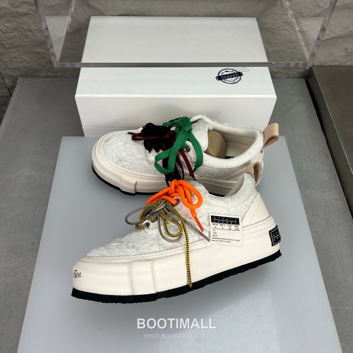 xVESSEL G.O.P Low Deconstructed Suede Sneakers 엑스베슬 G.O.P 로우 디컨스트럭티드 스웨이드 스니커즈 4