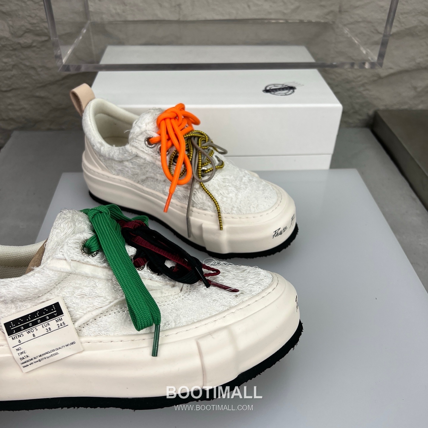 xVESSEL G.O.P Low Deconstructed Suede Sneakers 엑스베슬 G.O.P 로우 디컨스트럭티드 스웨이드 스니커즈 6