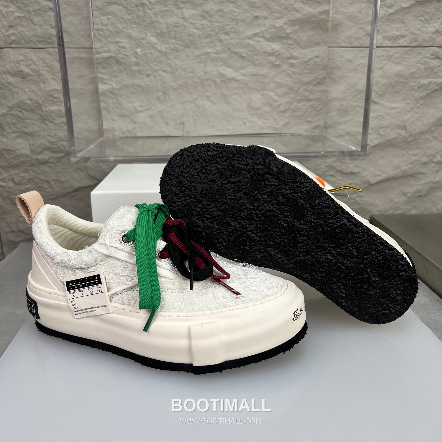 xVESSEL G.O.P Low Deconstructed Suede Sneakers 엑스베슬 G.O.P 로우 디컨스트럭티드 스웨이드 스니커즈 10